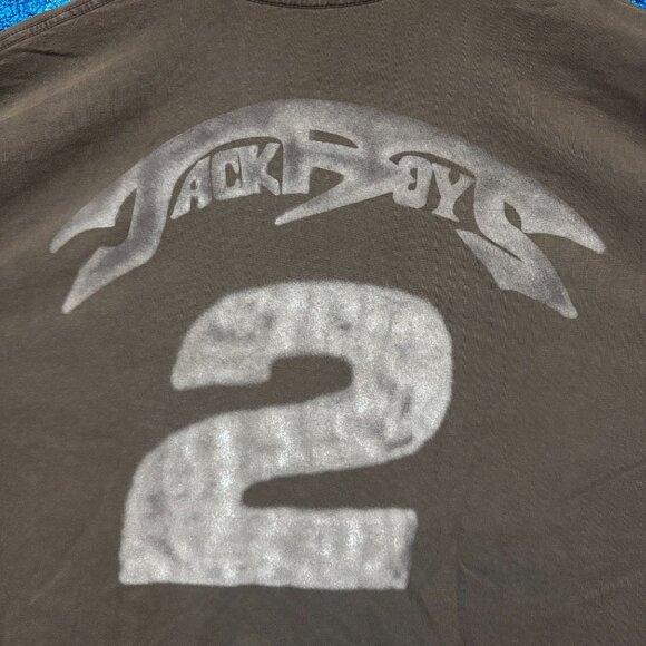 Travis Scott Jack Boys 2 Rap Brown Long Sleeve T-shirt Size Extra Large - Picture 3 of 4